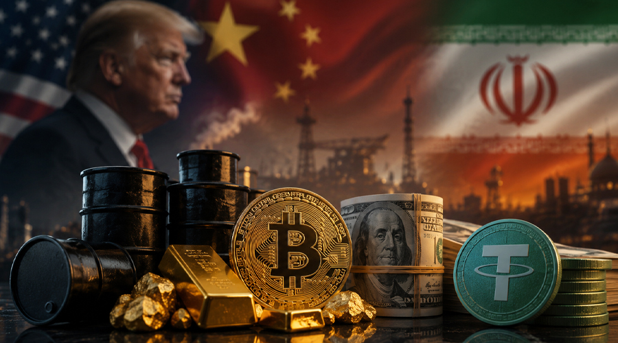 روز پرالتهاب بازارهای کریپتو، طلا و نفت؛ از انتشار تورم آمریکا تا سفر ترامپ به چین