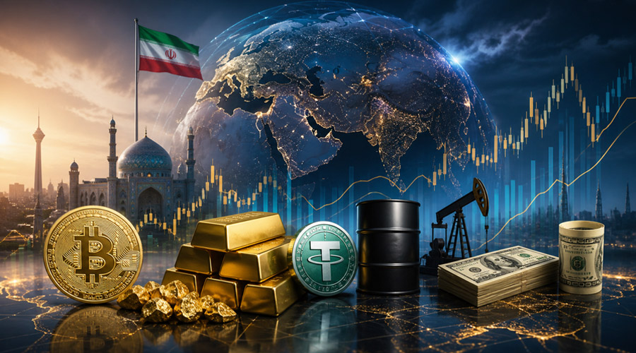 شوک سیاسی به بازارهای جهان؛ از عقب‌نشینی بیت‌کوین تا رکوردزنی تتر در ایران