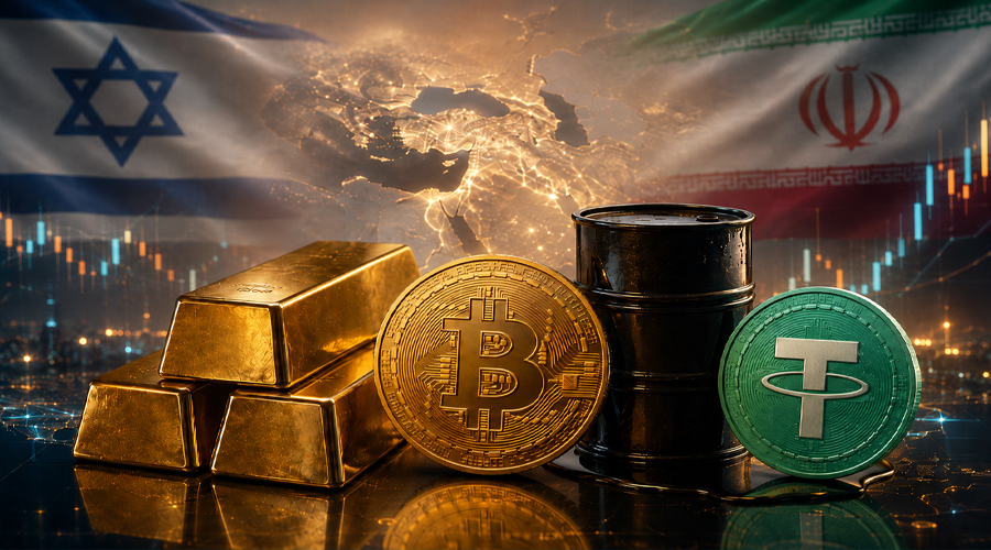 آخرین وضعیت بازارهای کریپتو، طلا و نفت پس از توقف حملات متقابل ایران و اسرائیل